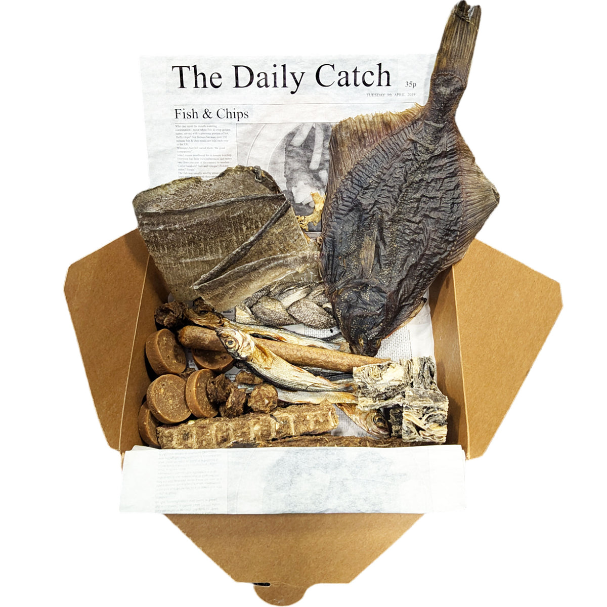 dry fish box Catch of the Day Fish Box