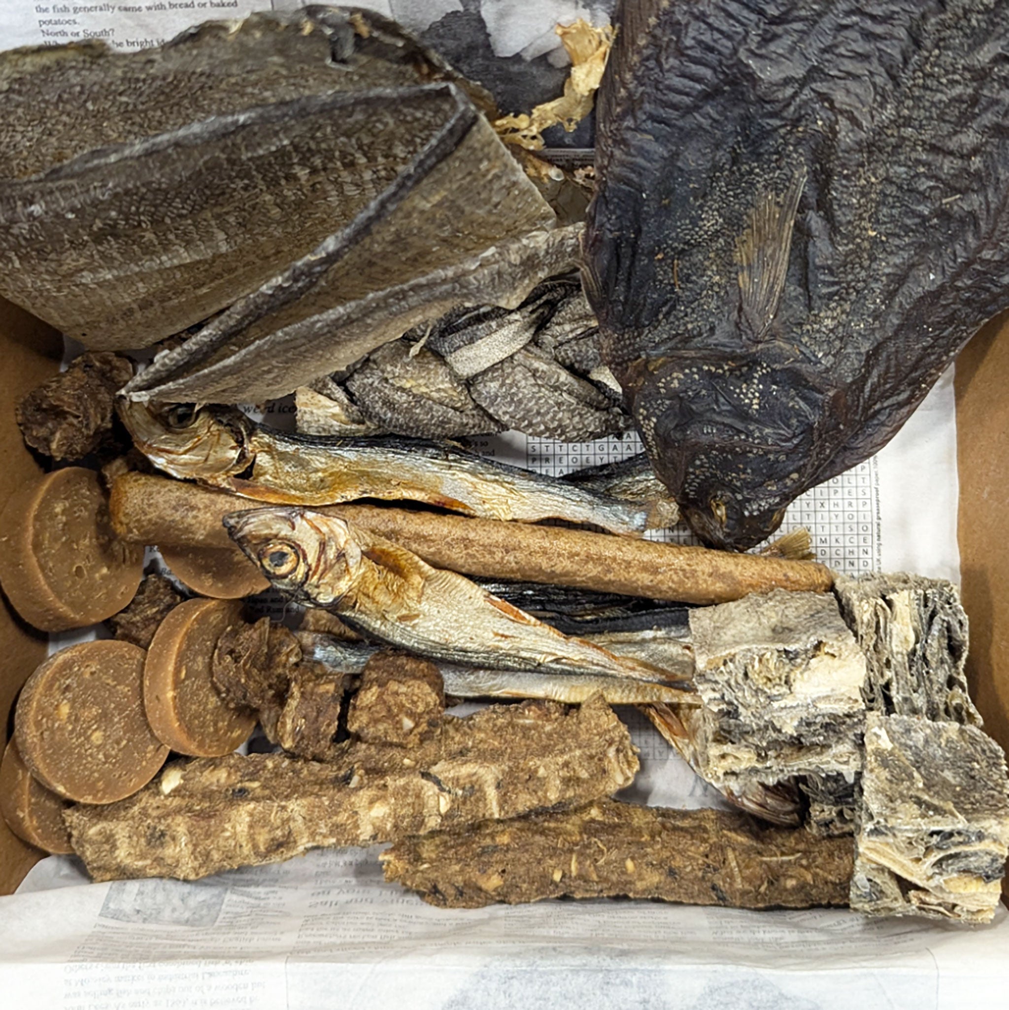 dry fish box Catch of the Day Fish Box