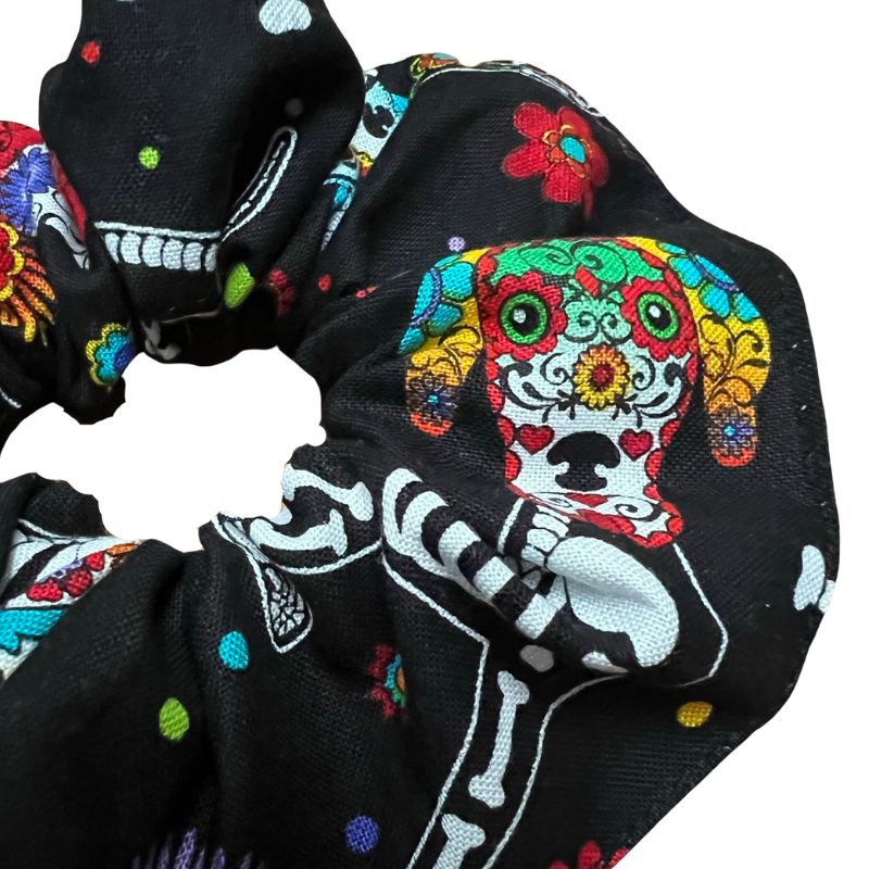 Day of the dead Scrunchie