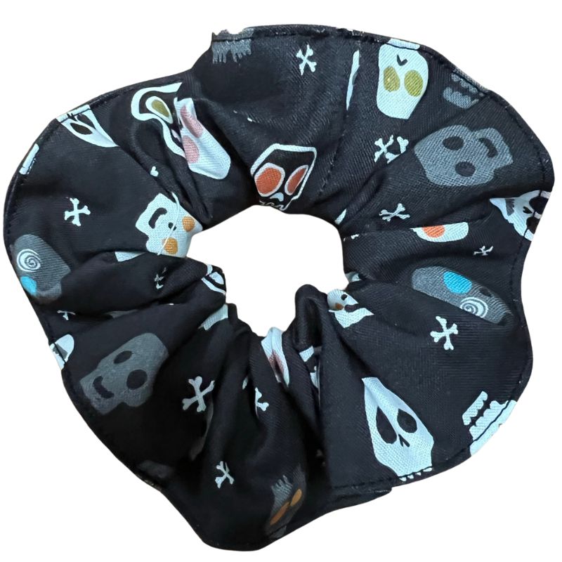 Emo Skulls Scrunchie