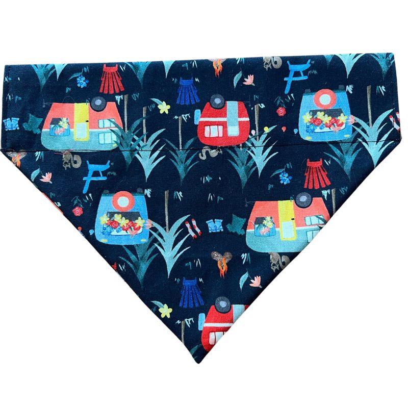 caravan camping dog bandana