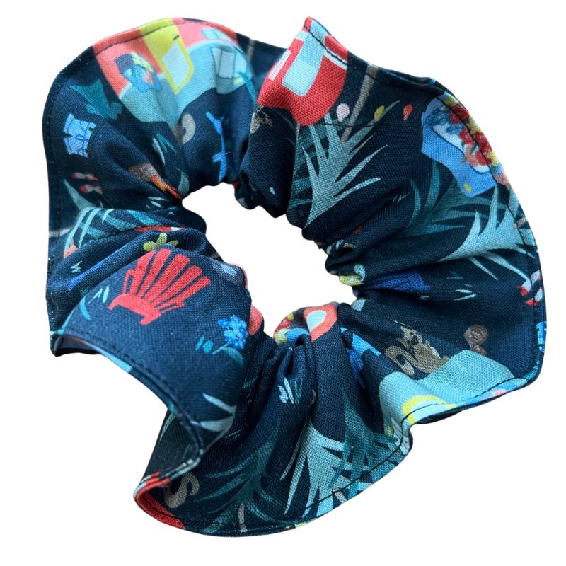 Caravan camping scrunchie